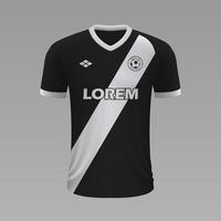 réaliste football chemise 2020 vecteur