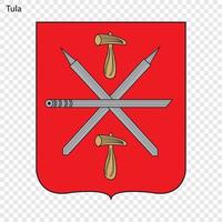 emblème de Toula vecteur