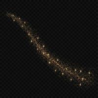 étoiles à effet de lumière brillante éclatent avec des étincelles isolées vecteur