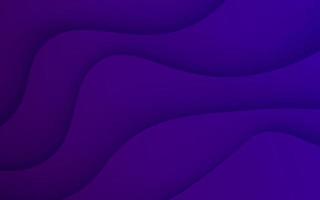 couches de papercut 3d de texture violette multicouches dans la bannière de vecteur de gradient. conception abstraite de fond d'art découpé en papier pour le modèle de site Web. concept de carte topographique ou coupe de papier origami lisse