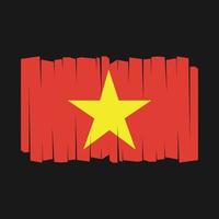 vecteur de drapeau vietnamien
