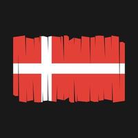 vecteur de drapeau du Danemark