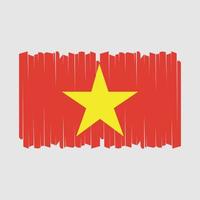 vecteur de drapeau vietnamien
