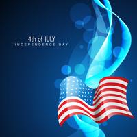 fête de l'indépendance 4 juillet vecteur