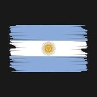 illustration du drapeau argentin vecteur