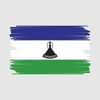 Lesotho drapeau illustration vecteur
