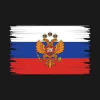 Russie drapeau illustration vecteur