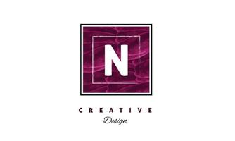 n l'eau Couleur logo artistique, fantaisie, branché main tiré vecteur conception sur gris Contexte.