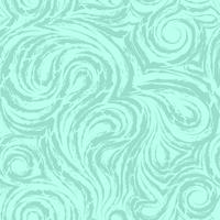 texture de vecteur turquoise abstraite faite de spirales et de boucles lisses. fibre de bois ou motif torsadé de marbre. vagues ou ondulations.