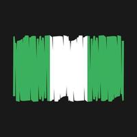 Nigeria drapeau vecteur illustration