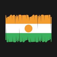 Niger drapeau vecteur illustration