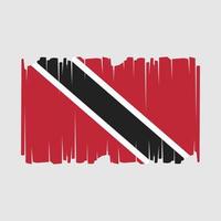 Trinidad drapeau vecteur illustration