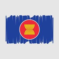 asean drapeau vecteur illustration