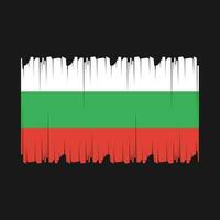 Bulgarie drapeau vecteur illustration