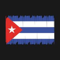 Cuba drapeau vecteur illustration