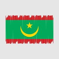 Mauritanie drapeau vecteur illustration