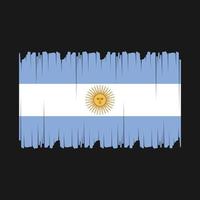 Argentine drapeau vecteur illustration