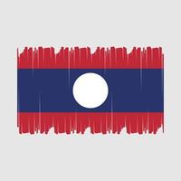 illustration vectorielle de drapeau laos vecteur