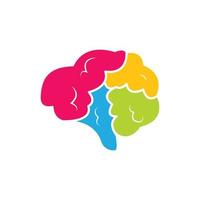 médical cerveau icône logo illustration vecteur conception