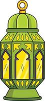 Ramadan lanterne dessin animé coloré clipart vecteur