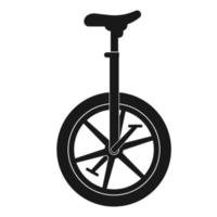 cirque bicyclette icône vecteur