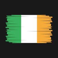 vecteur de drapeau de l'irlande