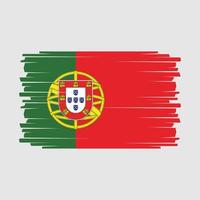 vecteur de drapeau portugais