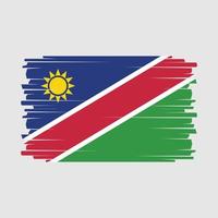 vecteur de drapeau de la namibie