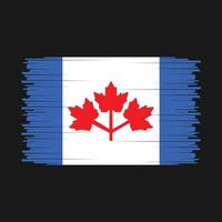 vecteur de drapeau du canada