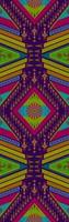 ethnique populaire géométrique sans couture modèle dans coloré violet, violet et Jaune Ton dans vecteur illustration conception pour tissu, tapis, tapis, foulard, emballage papier, tuile et plus