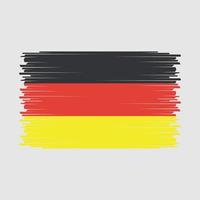 vecteur de drapeau de l'allemagne