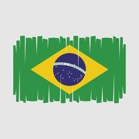vecteur de drapeau du brésil