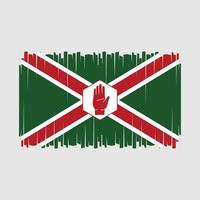 nord Irlande drapeau vecteur