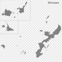 haute qualité carte Préfecture de Japon vecteur