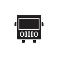 autobus icône vecteur pour icône site Internet, ui essentiel, symbole, présentation