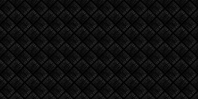 foncé noir géométrique la grille carbone fibre Contexte moderne foncé abstrait sans couture texture vecteur