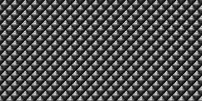 foncé noir pixel mosaïque abstrait sans couture géométrique la grille Contexte vecteur