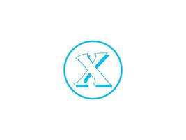 moderne lettre X logo conception vecteur