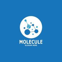 molécule logo vecteur modèle illustration