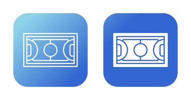 icône de vecteur de terrain de football