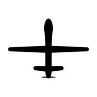 militaire drone icône vecteur avion pour intelligence et attaque pour graphique conception, logo, site Internet, social médias, mobile application, ui illustration