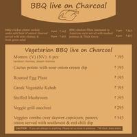 Menu de lhôtel barbecue vector art