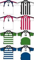 football Football maillots - tenue de sport illustration vecteur