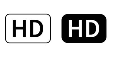 HD icône illustration vecteur
