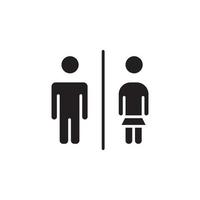 toilette signe vecteur pour icône site Internet, ui essentiel, symbole, présentation