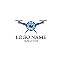 icône de vecteur de logo de drone