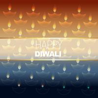 fond de diwali vecteur