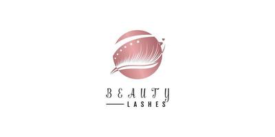 beauté fouetter logo avec Créatif conception prime vecteur