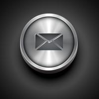 icône de courrier électronique vecteur