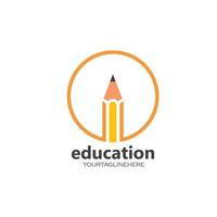 crayon vecteur illustration icône et logo de éducation